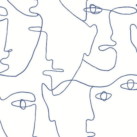 Pablo Portraits Peel and Stick Wallpaper