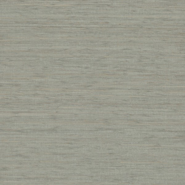 Painted Hemp Light Grey Grasscloth Wallpaper