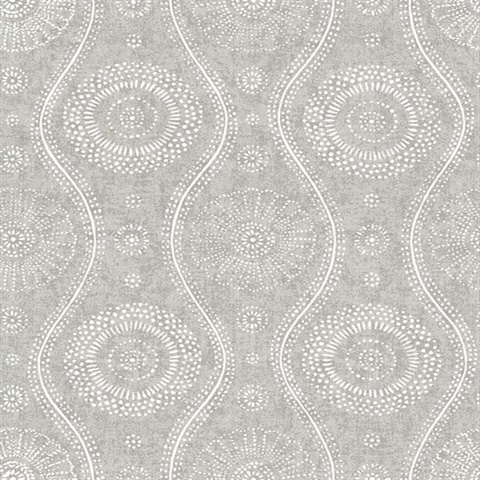 Citrine Painterly Wallpaper
