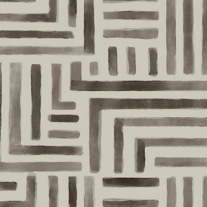 Painterly Labyrinth Warm Neutral Wallpaper
