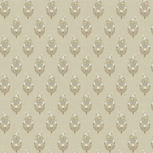 Paisley Linen Wallpaper