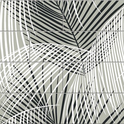 Palm Tile Peel & Stick Wallpaper