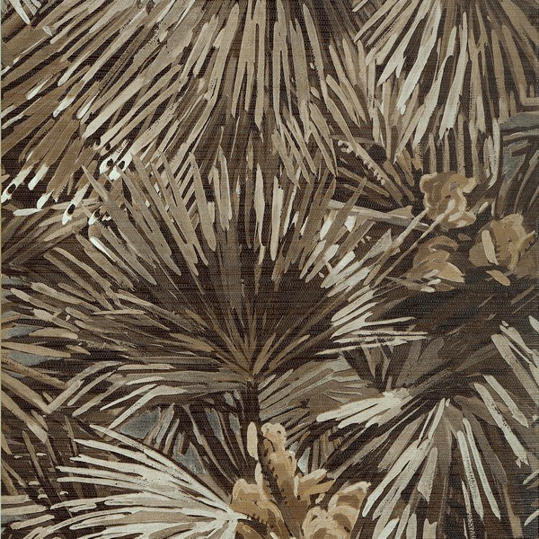 Palmier Brown Wallpaper