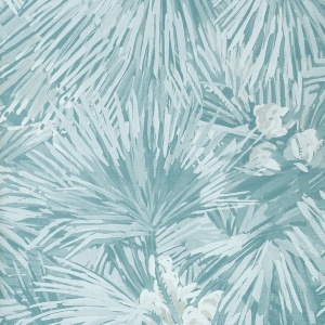 Palmier Spa Blue Wallpaper