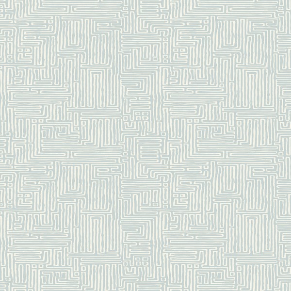 Passages Blue Wallpaper