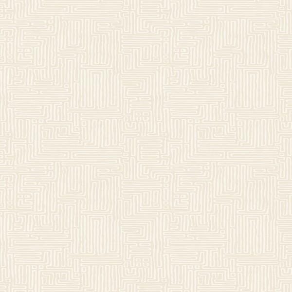 Passages Cream Wallpaper