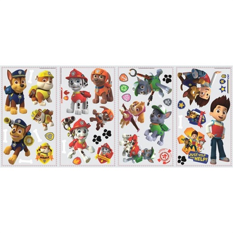 Paw Patrol Peel And Stick Wall Decals