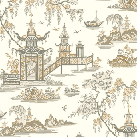 Peaceful Temple Wallpaper