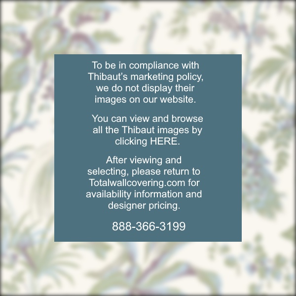 Peacock Toile Green and Plum Wallpaper