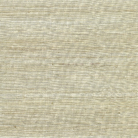 Pearl River Silver Grasscloth Wallpaper