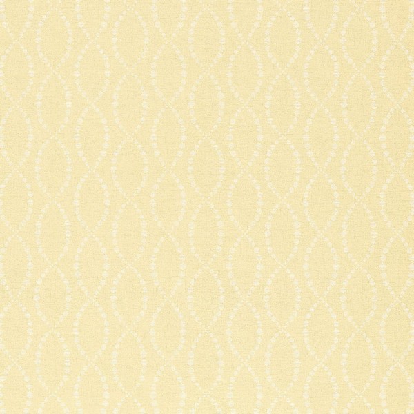 Pearl Trellis Yellow Wallpaper