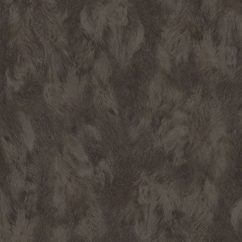Pennine Chocolate Pony Hide Wallpaper