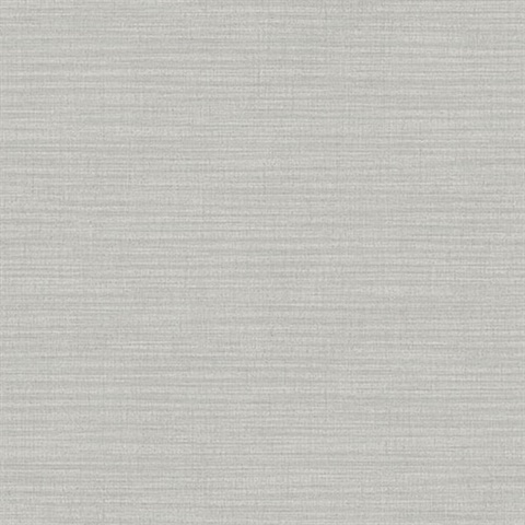 Perdita Grey Linen Wallpaper