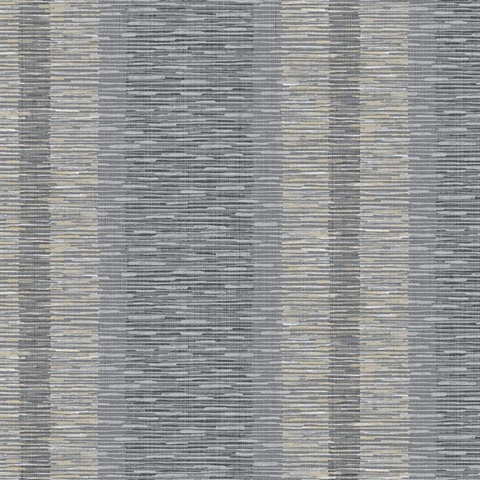Pezula Taupe Texture Stripe Wallpaper