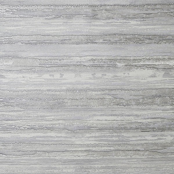 Philomena Silver Striated Wallpaper