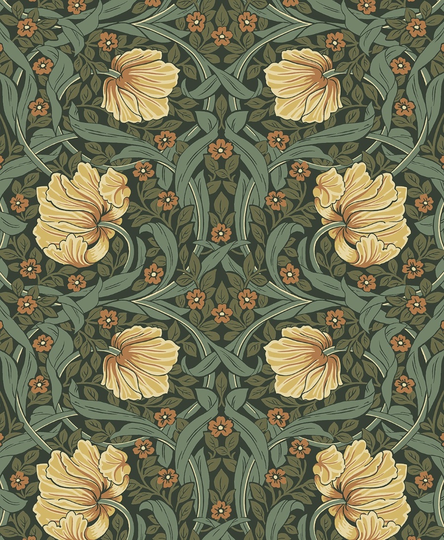 Pimpernel Garden Prepasted Wallpaper