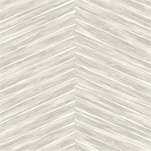 Pina Light Grey Chevron Weave Wallpaper