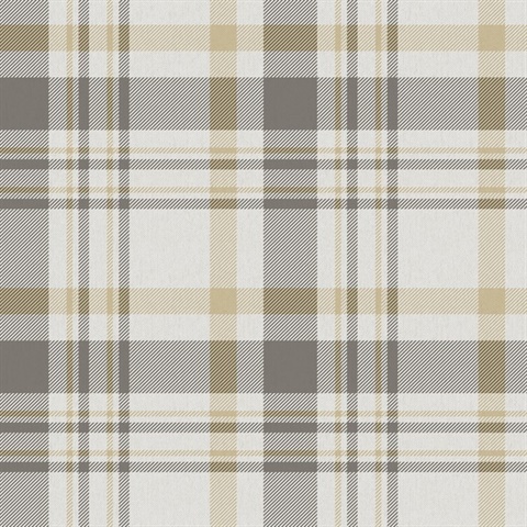 Plaid Spring Blossom Wallpaper