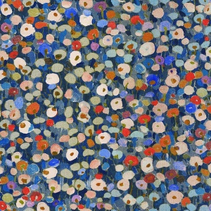 Prato Blue Petite Floral Wallpaper