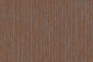Precious Metal Copper Corrugated Wallpaper