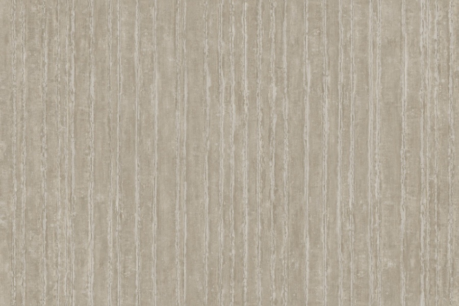 Precious Metal Taupe Corrugated Wallpaper