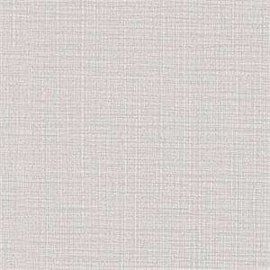 Premiere Light Grey Faux Linen Wallpaper