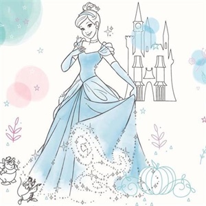 Disney Princess Pretty Elegant Border