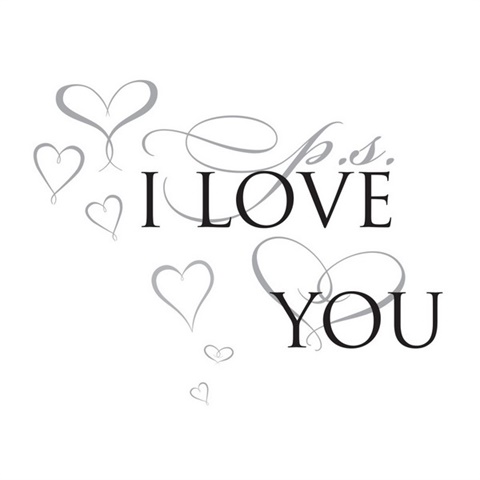 Ps I Love You Peel And Stick Wall Decals