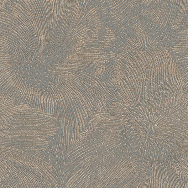 Purser Copper Abstract Wallpaper