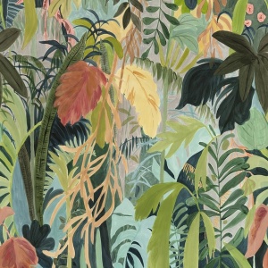 Rainforest Mural Tropical Wallpaper