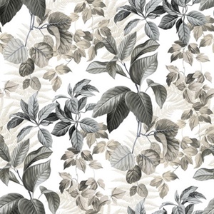 Rainforest Leaves P & S Wallpaper