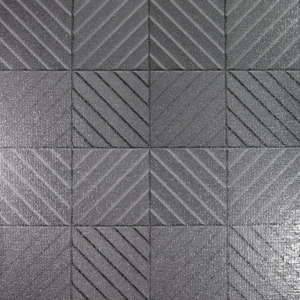 Randall Dark Grey Geometric Wallpaper