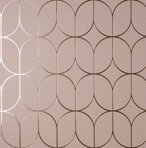 Raye Pink Rosco Trellis Wallpaper