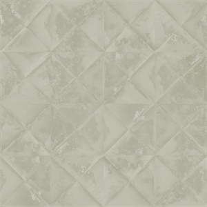 Reclaimed Tin Diamond Peel & Stick Wallpaper