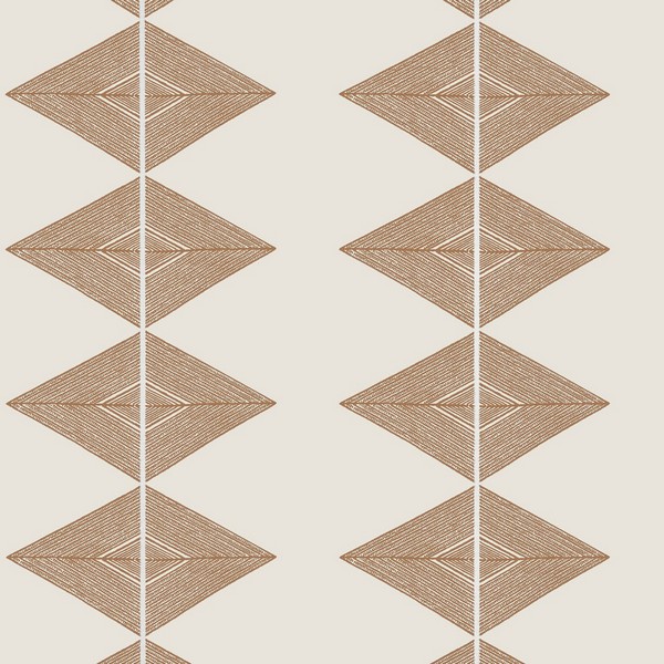 Reflection Ochre Wallpaper