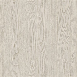Remi Light Grey Wood Wallpaper