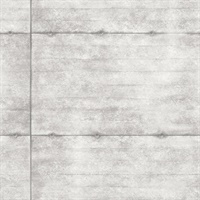 Reuther Grey Smooth Concrete Wallpaper
