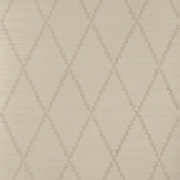 Ribbon Sisal Cream Wallpaper