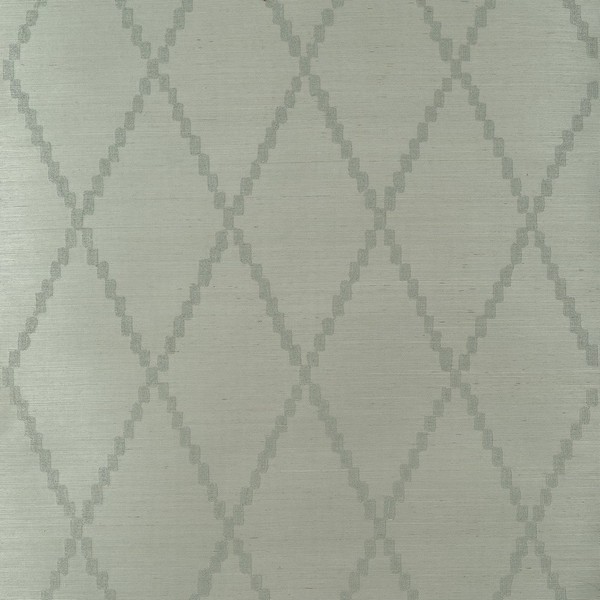 Ribbon Sisal Sage Wallpaper