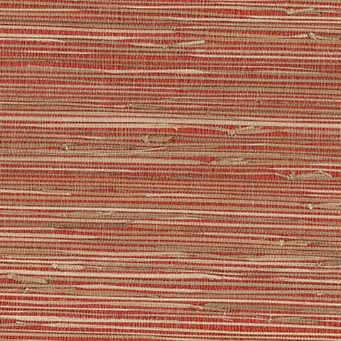 Rio Brick Grasscloth Wallpaper
