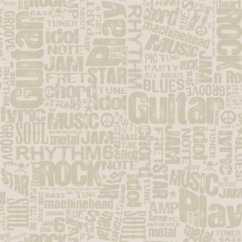 Rocker Text Wallpaper
