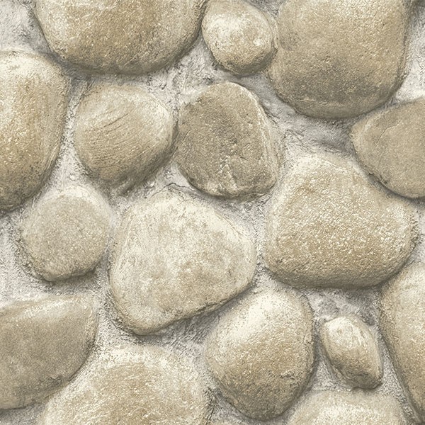 Root Rock Grey Wallpaper