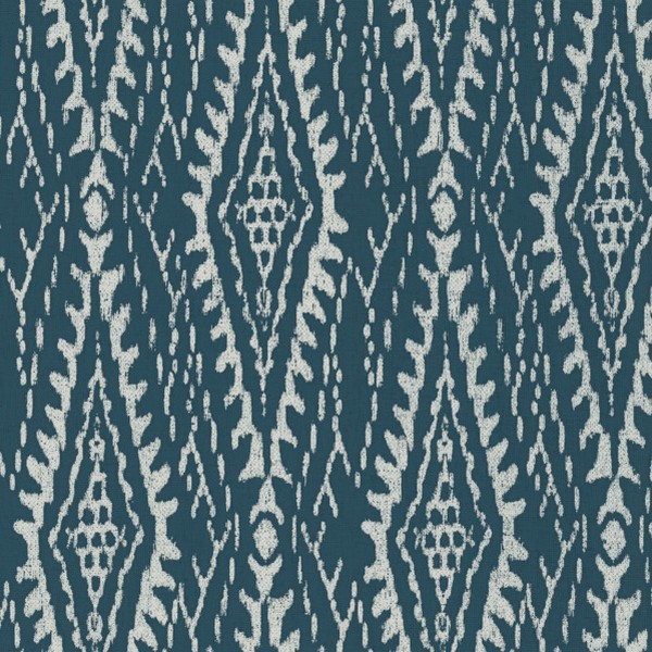 Rousseau Paperweave Indigo Wallpaper