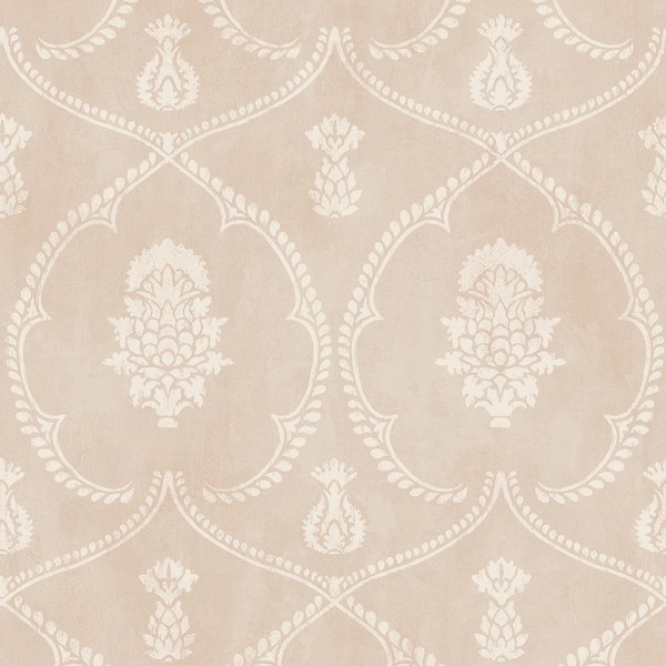 Royal Damask Blush Wallpaper