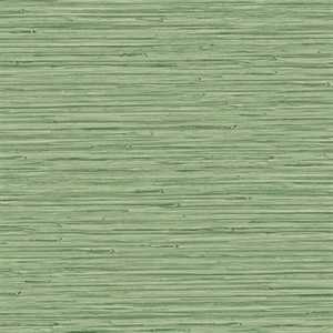 Rushmore Green Faux Grasscloth Wallpaper