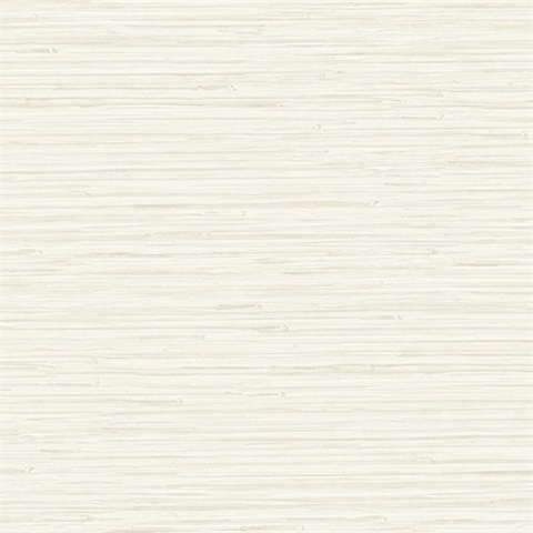 Rushmore Ivory Faux Grasscloth Wallpaper