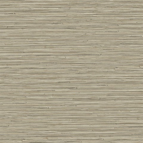 Rushmore Light Brown Faux Grasscloth Wallpaper