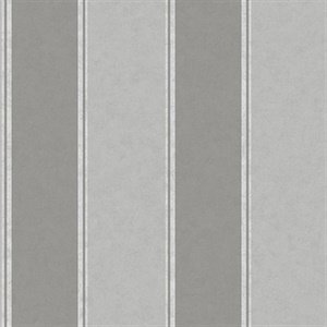 Rydia Grey Stripe Wallpaper