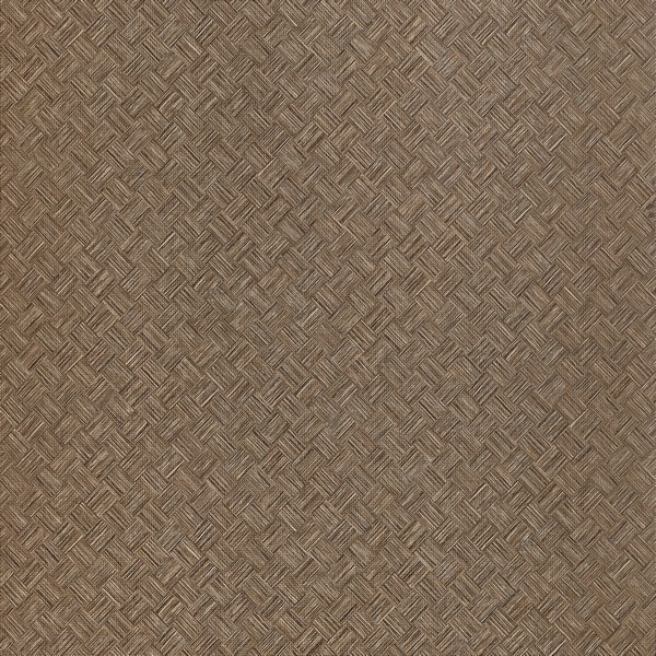 Saddle Weave Brown Wallpaper