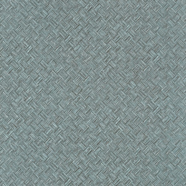 Saddle Weave Peacock Wallpaper